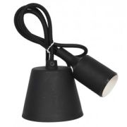 Патрон Е27 со шнуром д/LED-UFO силикон черный 1м ASD/InHome/NEOX