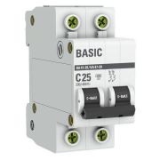 Авт. Basic ВА47-29 2п 25А С 4,5 кА
