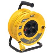Катушка УК30 с т/з 4 места 2Р+РЕ/30м 3х1,0мм2 «Industrial»