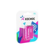 Аккумулятор 6F22 200мА.ч 1BL КОСМОС