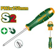 Отвертка крестовая PH2 150мм S2 JADEVER JDSDB226