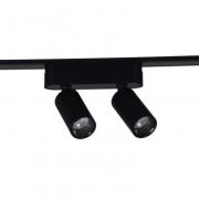Светильник СПОТ д/я магнит шинопр Reluce LED 2*5W 48V 800Lm 3000K IP20 13005-9.3-002UR BK