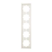 Рамка 5-мест. горизонт. ZIMA слон. кость LEZARD 704-9000-150