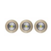 Фонарь-подсветка Pushlight 3Pack белый, 3 Вт, бат. 3xAAA, 3шт, Ritter