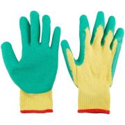 Перчатки х/б со вспененным латексным покрытием 10дюйм MOS 12475М