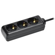 Удлинитель 3х3м с заземл. 16А IP20 У03 250В ПВС 3х1 черн. IEK WYP10-16-03-03-Z-K02