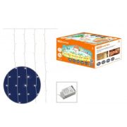 Гирлянда ТДМ занавес ул. 169LED белый 1,5х2,5м, 8реж., прозр. соед. до 5мод. IP44 T