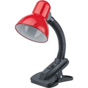 Светильник настольный Navigator NDF-C011-60W-E27 прищепка красный