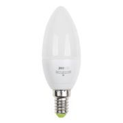 Лампa E14 5W 3000K C37 свеча 400Lm PLED ECO Jazzway
