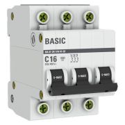 Авт. Basic ВА47-29 3п 16А С 4,5 кА