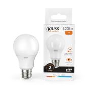 Лампа E27 7W 2700K A60 Gauss