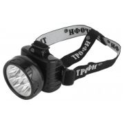 Фонарь ТРОФИ ТG9 налобный акку 4V0.9Ah 220V