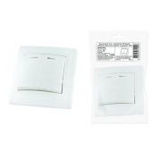 Выключатель СУ 2-кл с инд. ТДМ Таймыр белый (промо)