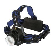 Фонарь Ultraflash Е150 5W 1св/д, 3 реж. налобный, черный
