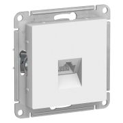 Розетка СУ 1-м Атлас (мех.) RJ-45 белый (183)