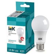 Лампа E27 15W 4000К A60