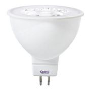 Лампa GU5.3 7W 4500K диффузор General