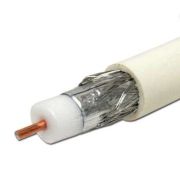 Кабель коаксиальный RG-6 белый