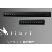 Cветильник трековый COLIBRI VEGAS черный, 20W, 4000K, 1800ЛМ, D410*25*41 EKS