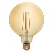 Лампа филамент E27 8W 2700K G125S золотая LOFT General