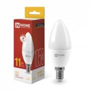Лампa E14 11W 3000K C37 свеча ASD/InHome
