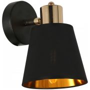 Бра ILLUMICO 40W Е14 черный/золото IL6116-1WOU-79 BK GD Abelie