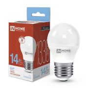 Лампa E27 14W 6500K G45 шар ASD/InHome