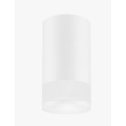 Светильник спот EKS ART GLASS под MR-16 цоколь GU10 IP20 55*100мм белый накладной