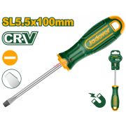 Отвертка шлицевая SL5,5 100мм Cr-V JADEVER JDSD1254