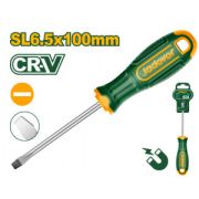 Отвертка шлицевая SL6,5 100мм Cr-V JADEVER JDSD1264