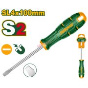 Отвертка шлицевая SL4 100мм S2 JADEVER JDSDA244