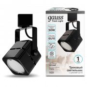 Светильник Gauss TR009 GU10 IP20 трековый куб черный