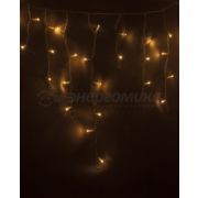 Гирлянда-бахрома Айсикл 76LED тепл.белый 2,4*0,6м/24нит. Neon Night IP65
