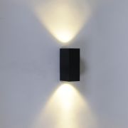 Светильник настенный LED Reluce 2*5W IP65 металл черный 86850-9.2-002KT BK