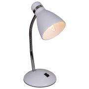 Светильник настольный Reluce 60W Е27 металл белый 00960-0.7-01 WT
